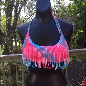 VS PINK bikini fringe top.